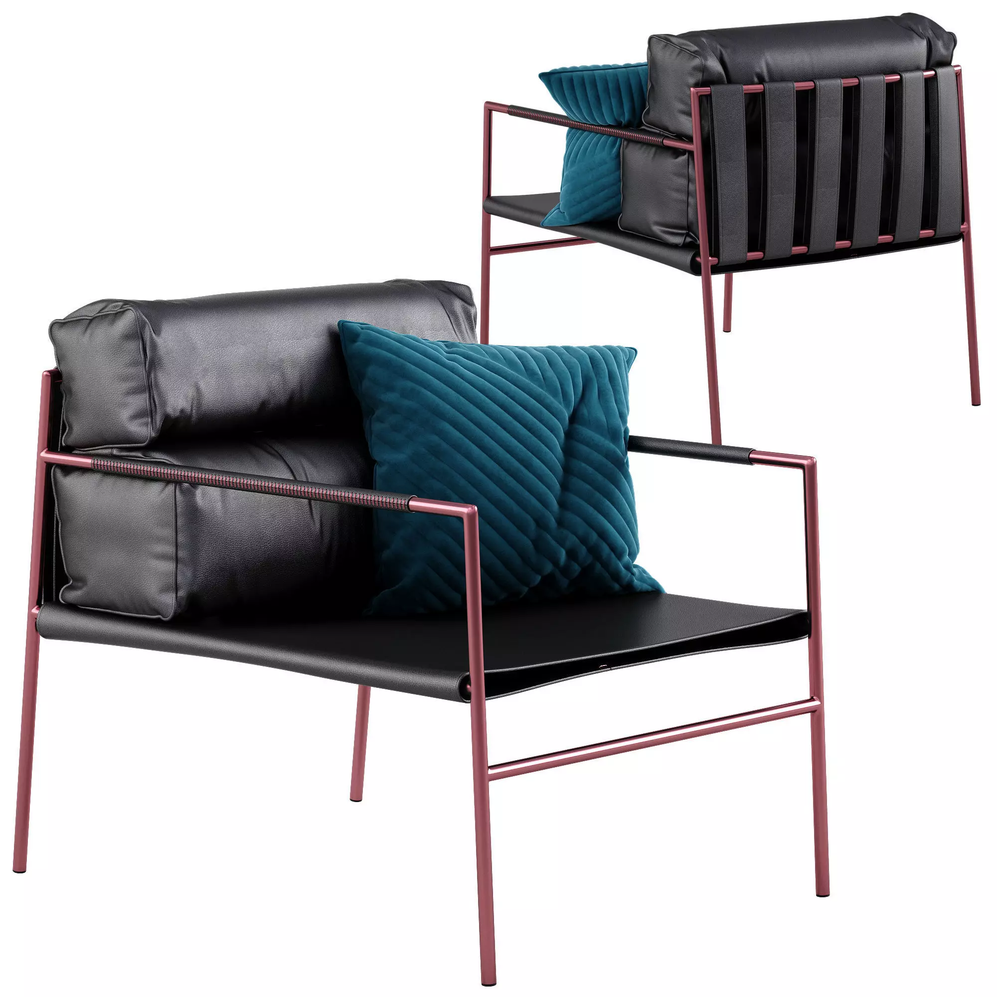 Ritzwell JK armchair 3D model_0