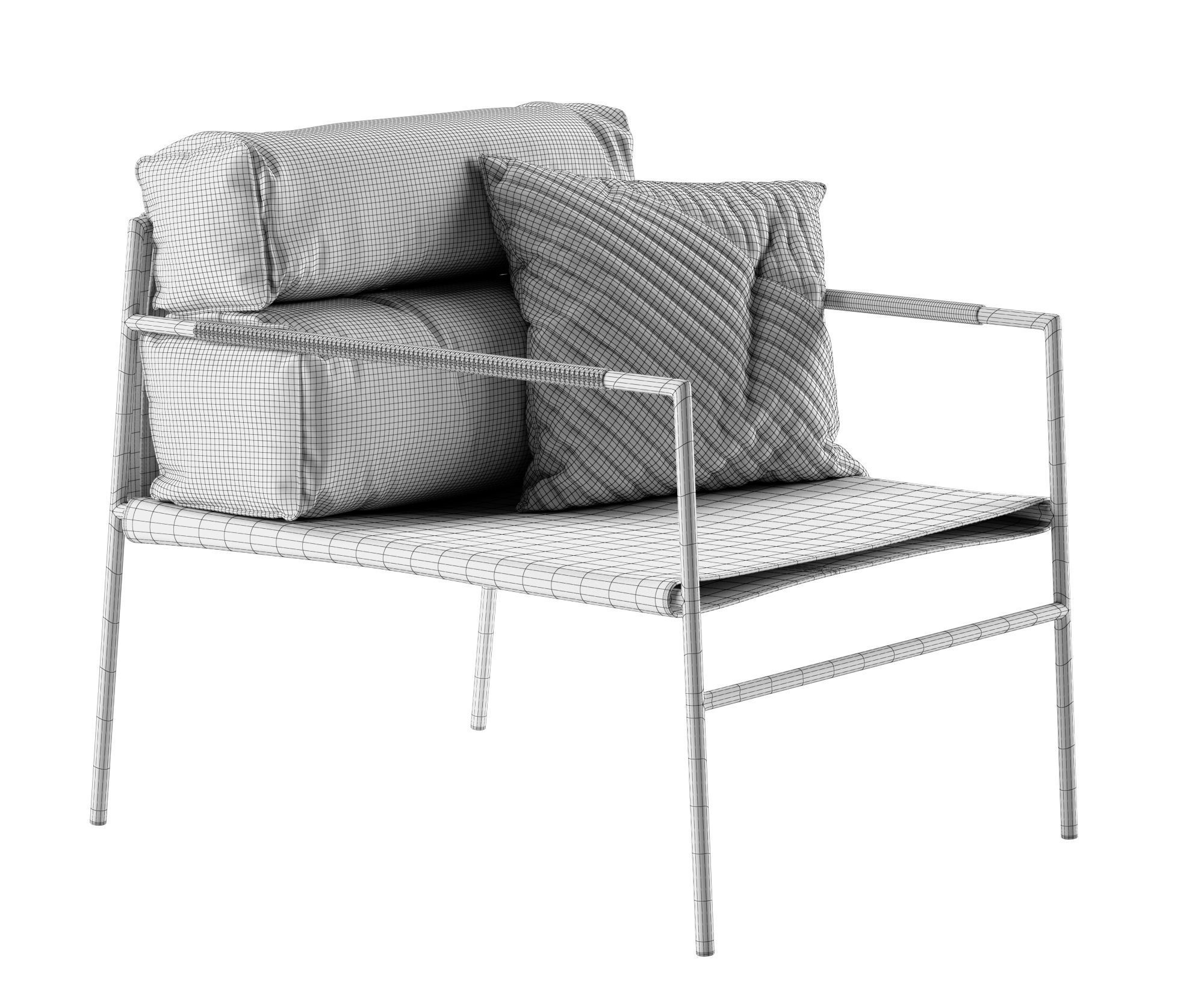 Ritzwell JK armchair 3D model_6