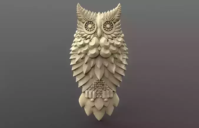 Owl 2 sculpture