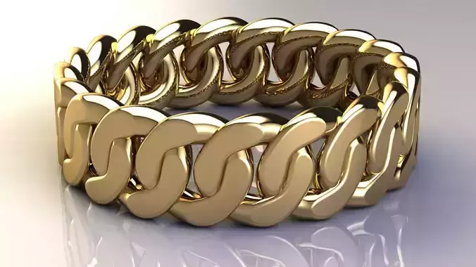 Chain Gold Ring