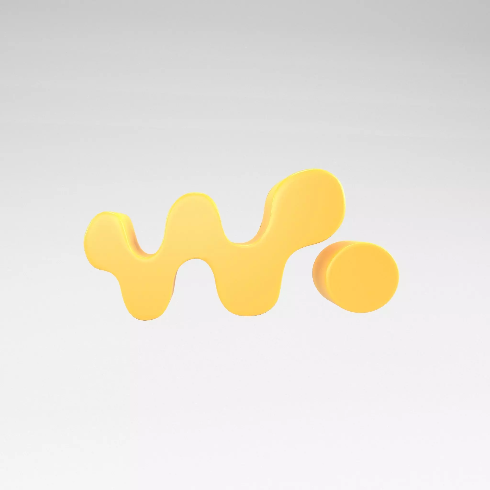 Walkman Logo v1 001 Free low-poly 3D model