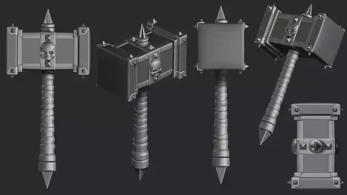 Hammer metal hammers