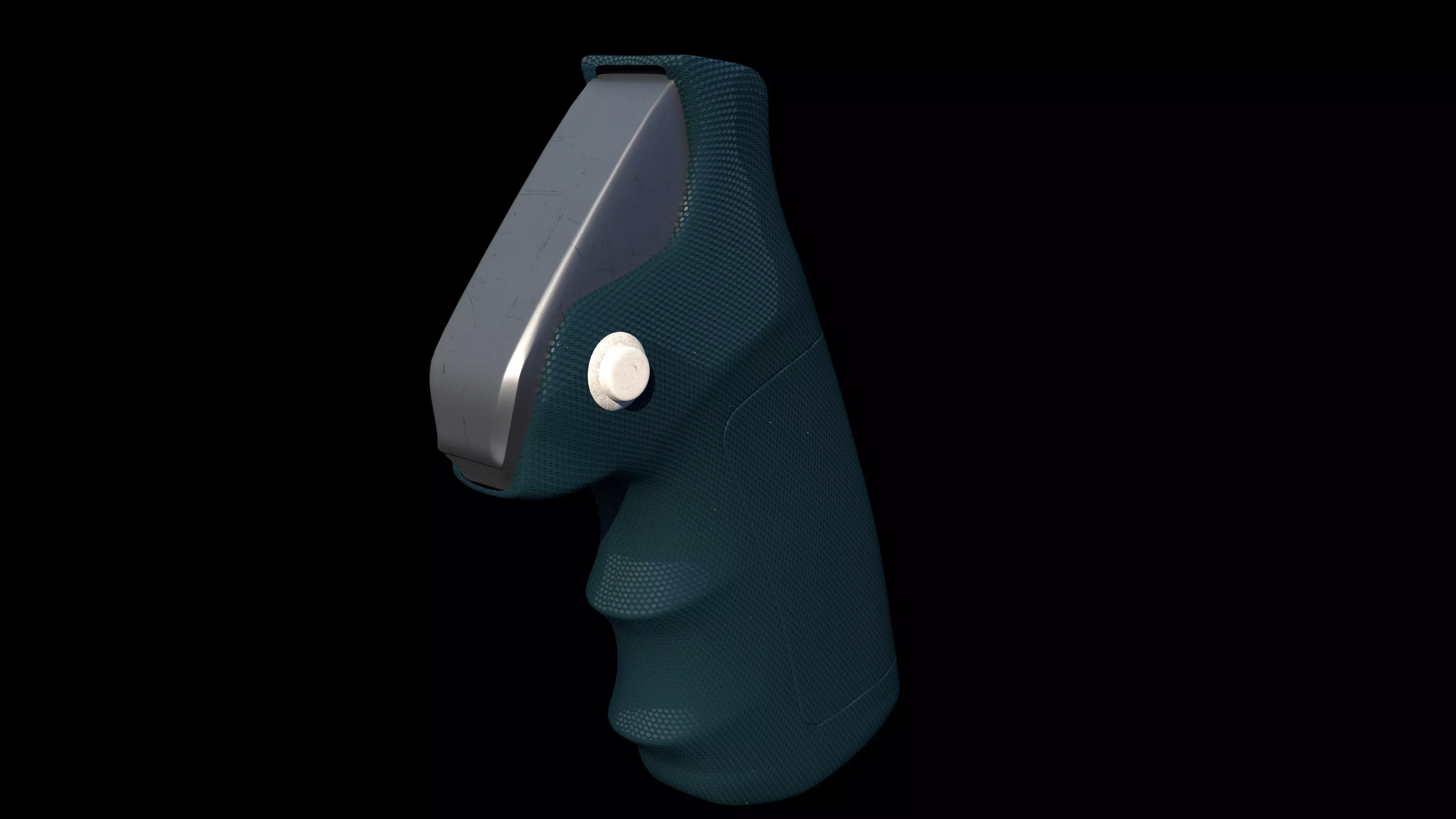 Sci-Fi Weapon  Low-poly 3D model_0