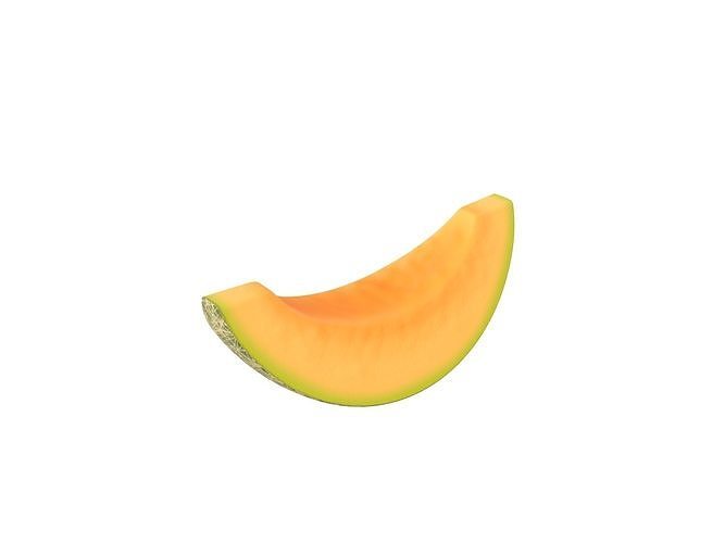 Sliced Melon 3D model 7