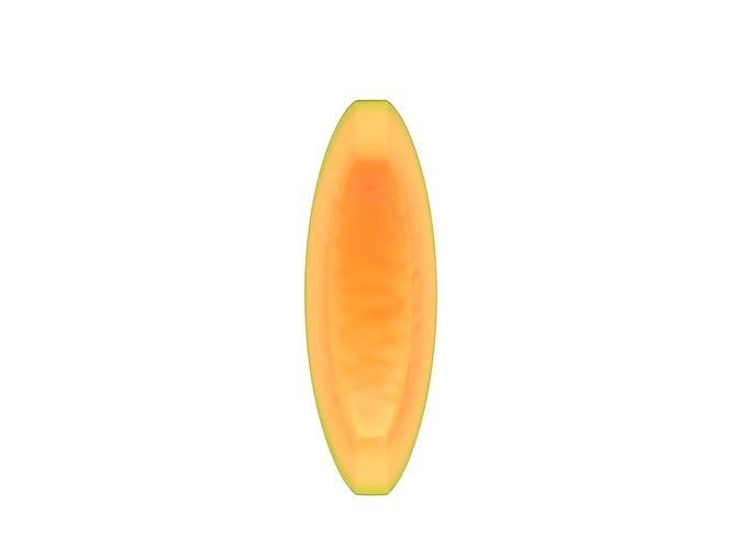 Sliced Melon 3D model 5