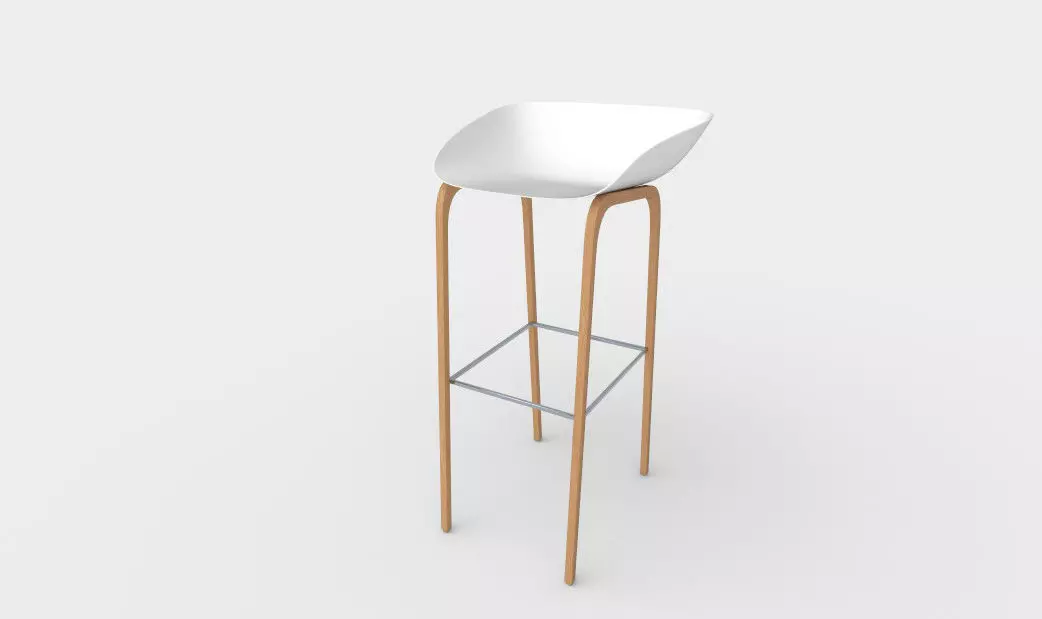 Bar Chair Free 3D model
