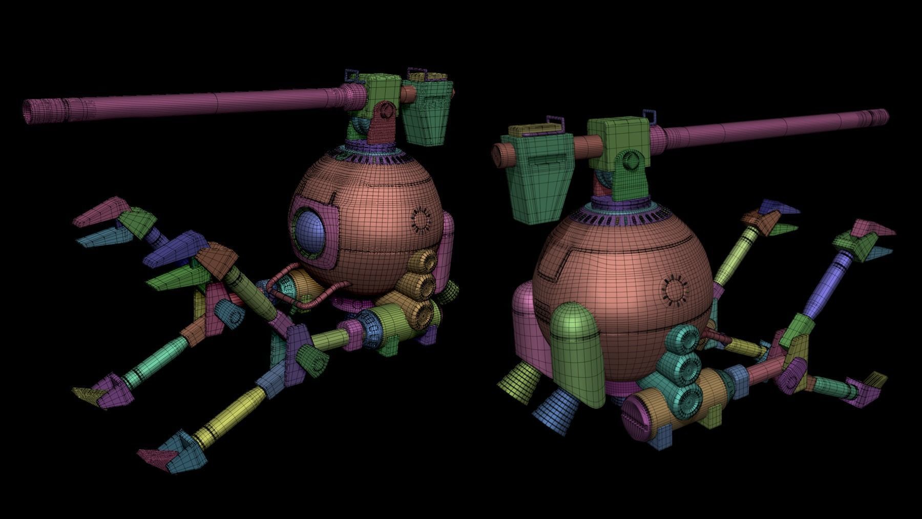 RB-79 Ball - Mobile Suit Gundam 3D model_2
