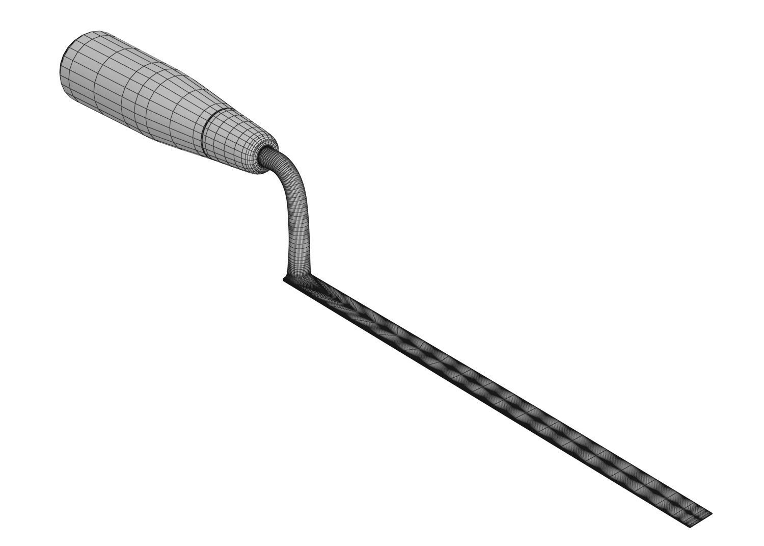 Trowels Masonry Set 3D Model 3D model_10