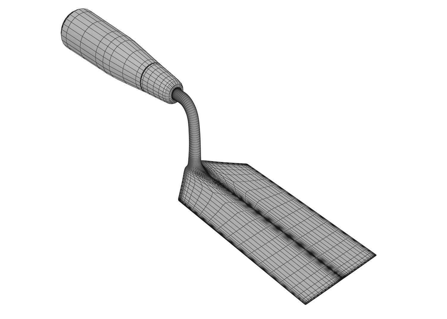 Trowels Masonry Set 3D Model 3D model_9