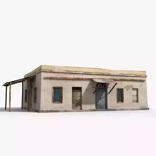 Arab x8 Low-poly 3D model