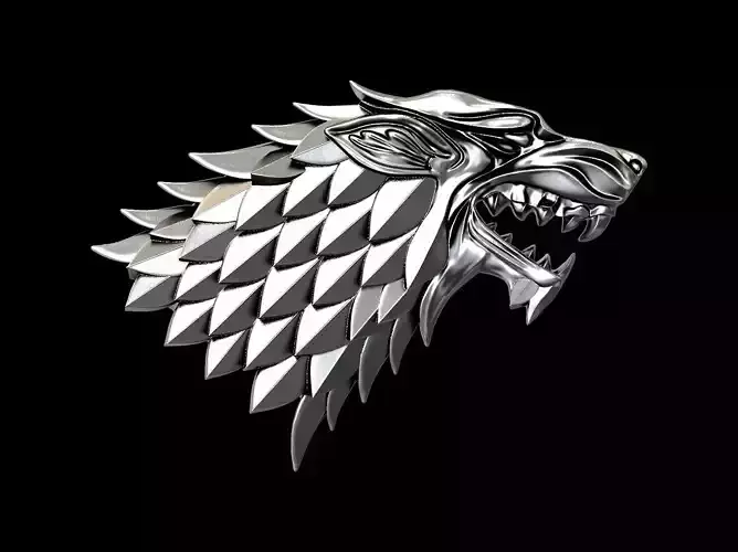 Game of Thrones Stark house 3d print ready GoT 3D print model