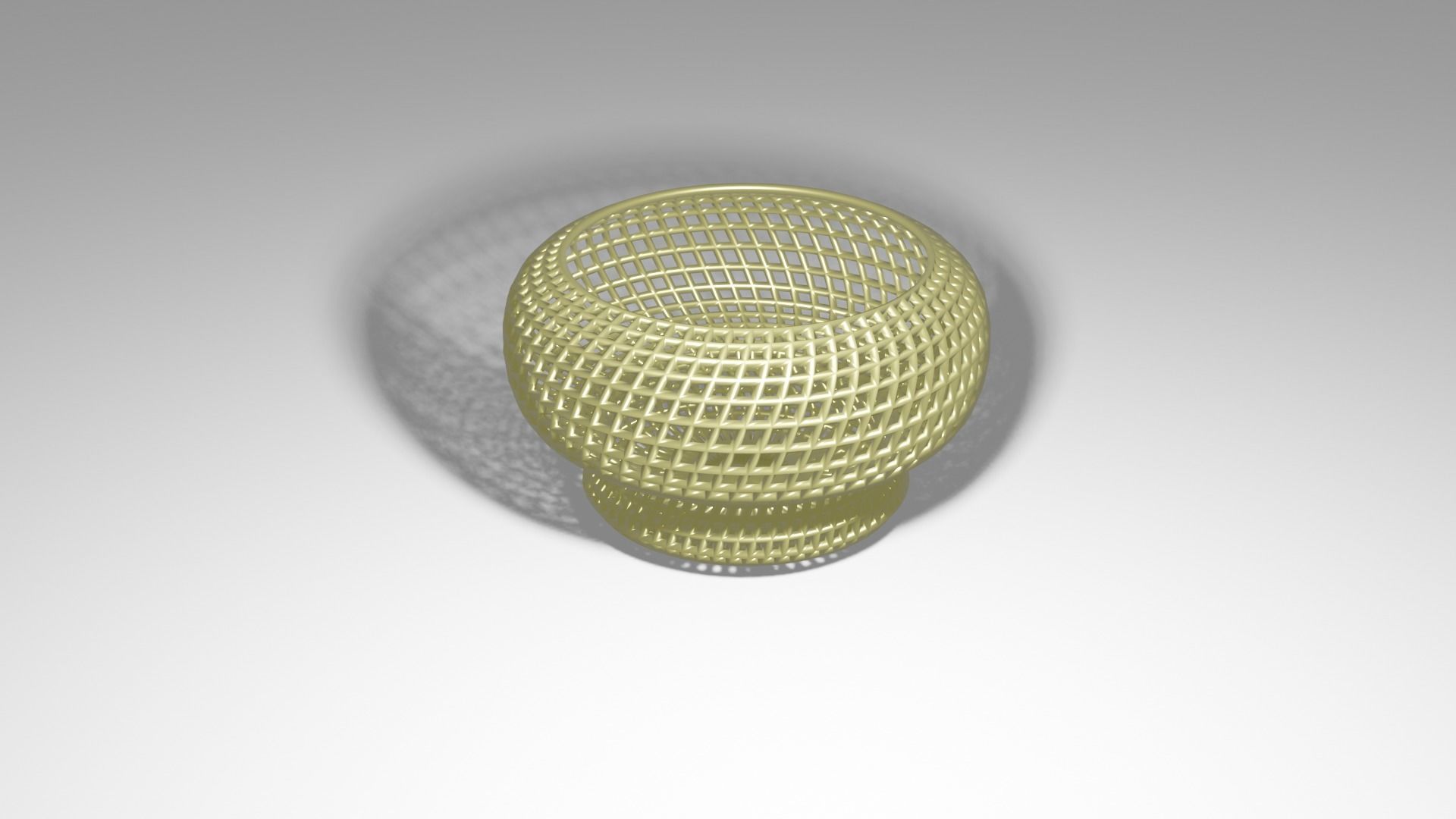 Basket wire 3D model_3