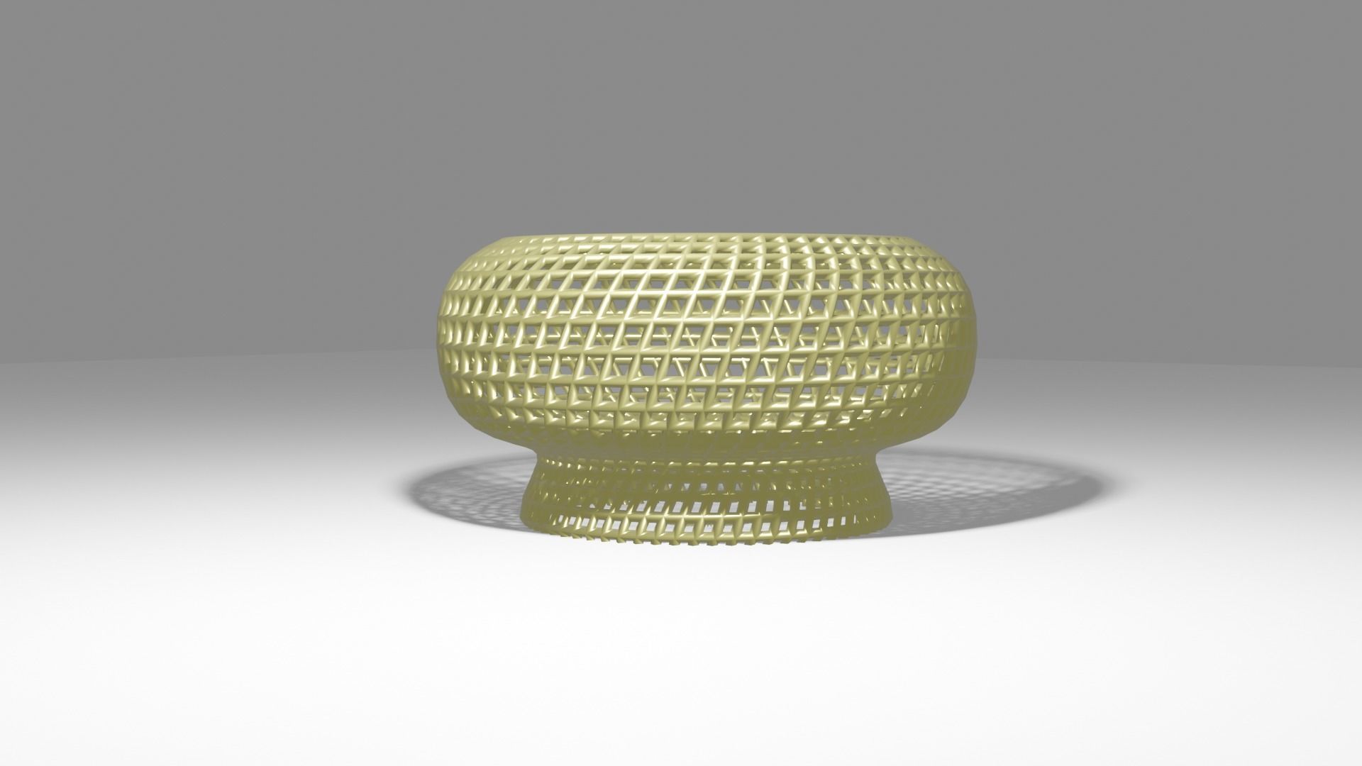 Basket wire 3D model_1