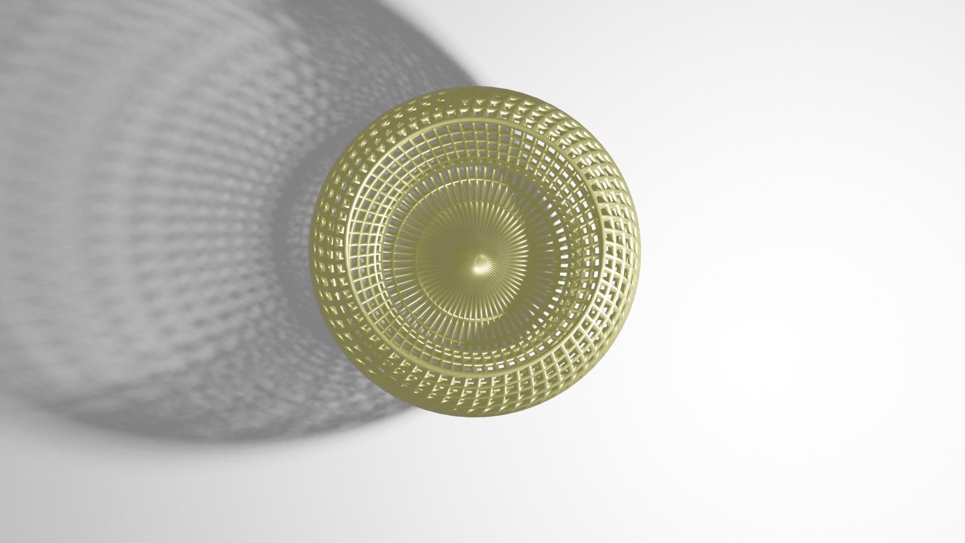 Basket wire 3D model_2