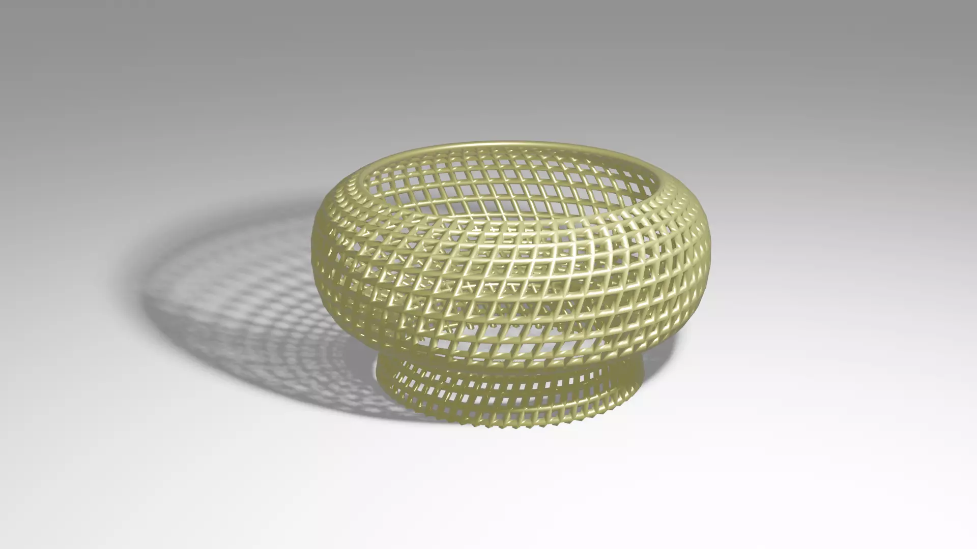 Basket wire 3D model_0