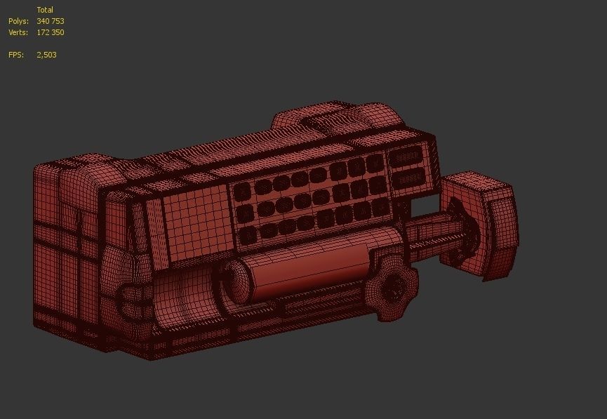 Syringe Pump SP-8800 3D model_4