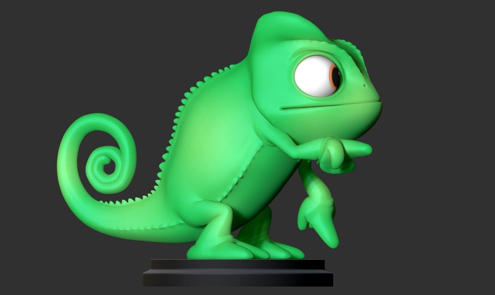 Pascal Fanart 3D print model_11