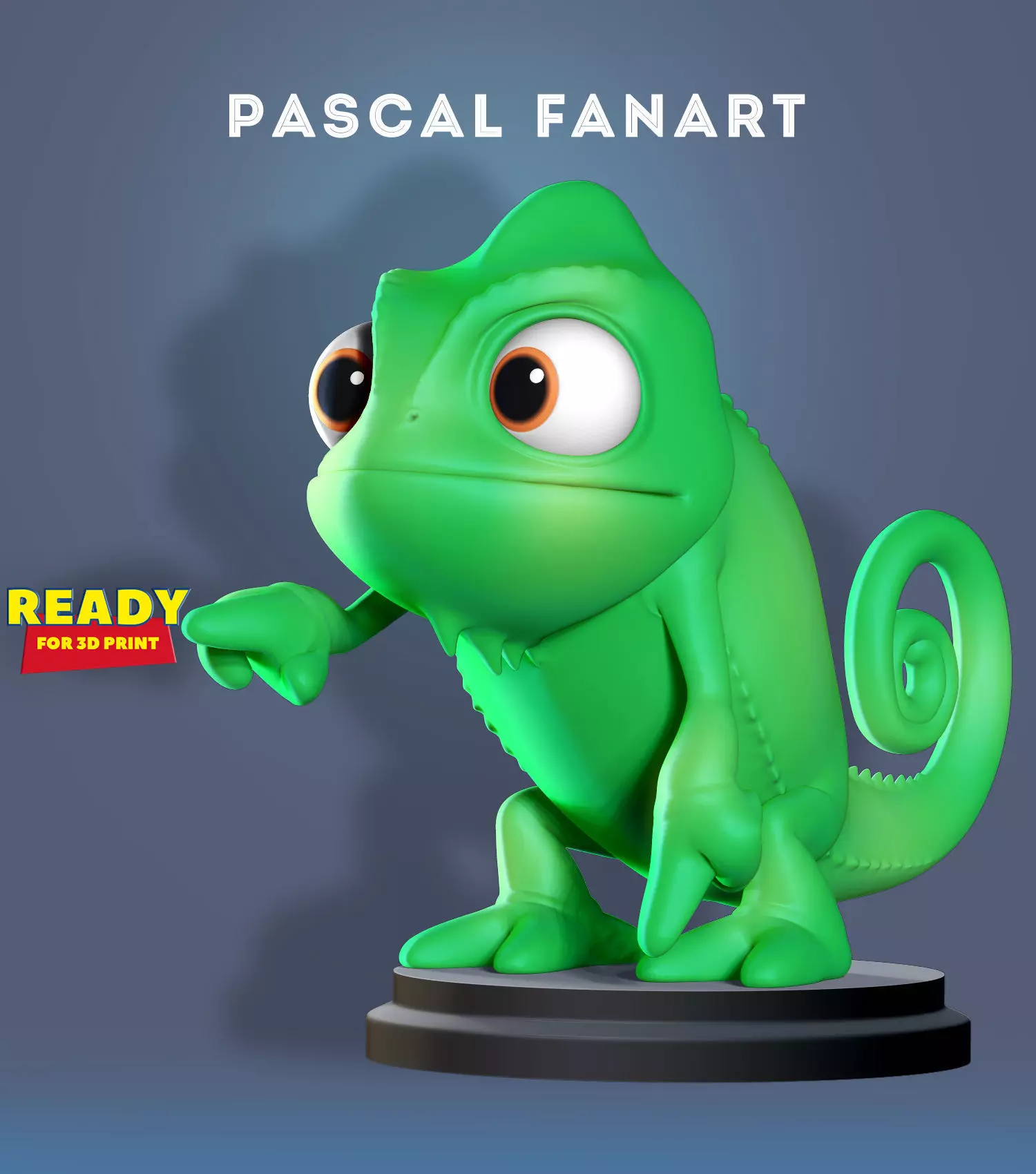 Pascal Fanart 3D print model_0