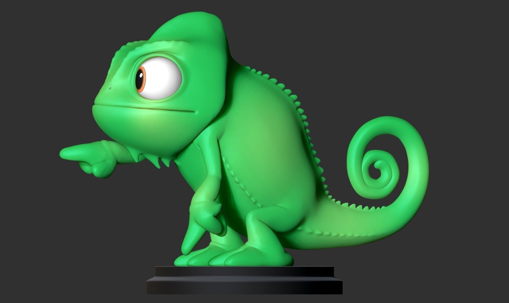 Pascal Fanart 3D print model_9