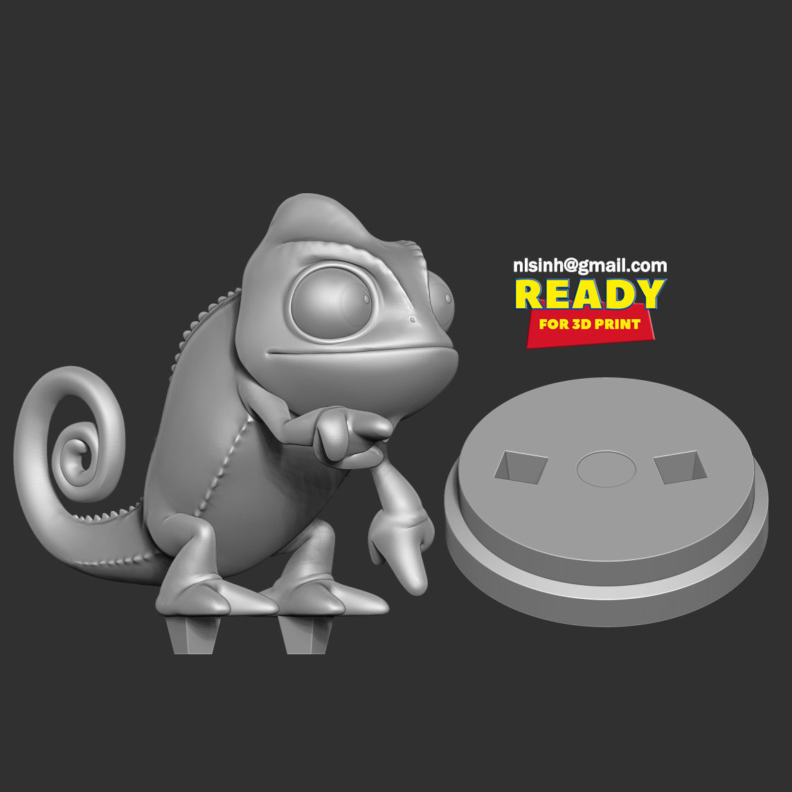 Pascal Fanart 3D print model_2