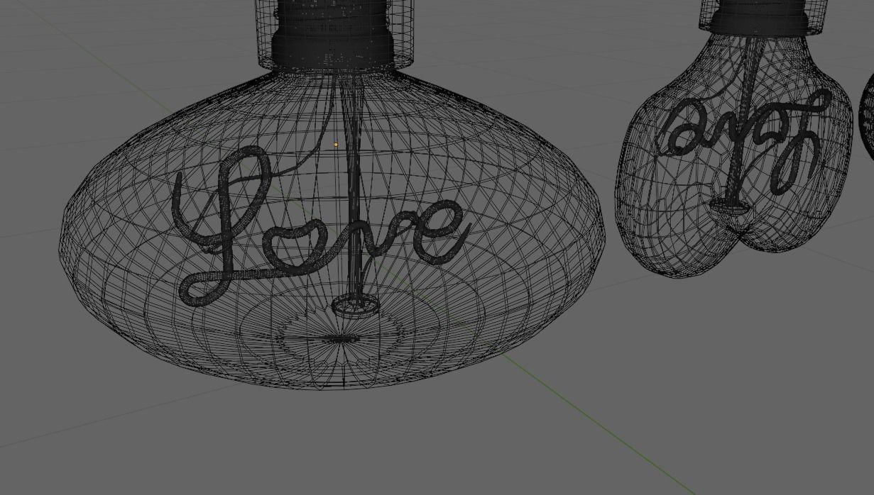 models of decorative light bulbs 3D model_18