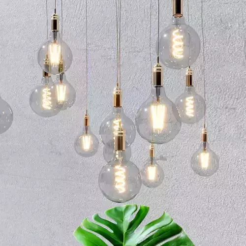 models of decorative light bulbs 3D model models of decorative light bulbs 3D model