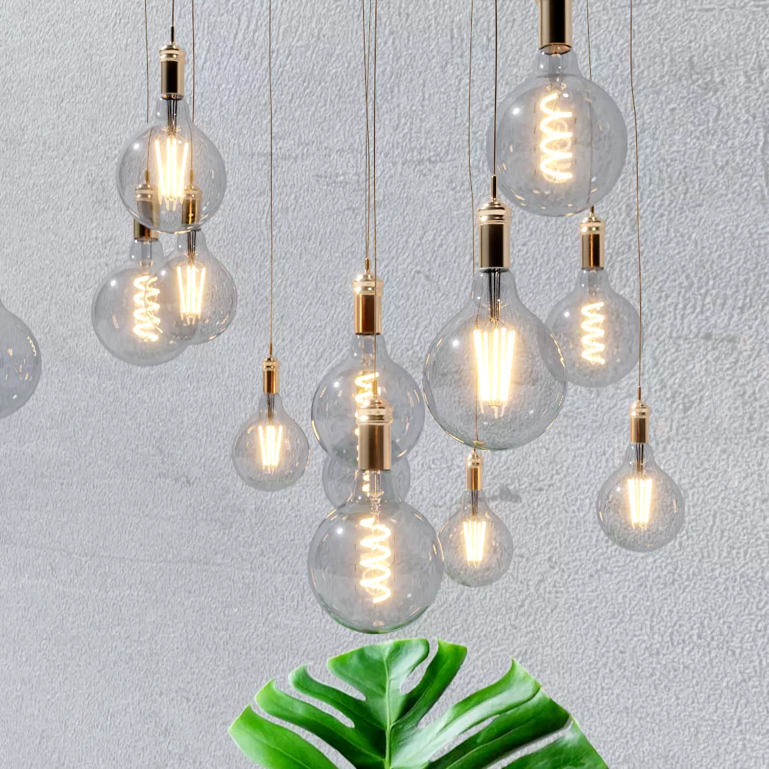 models of decorative light bulbs 3D model_0