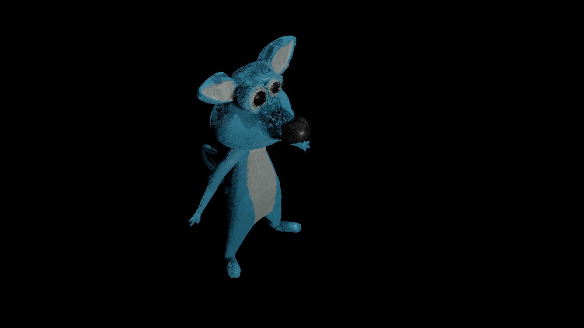 mouse cartoon 3D model_2