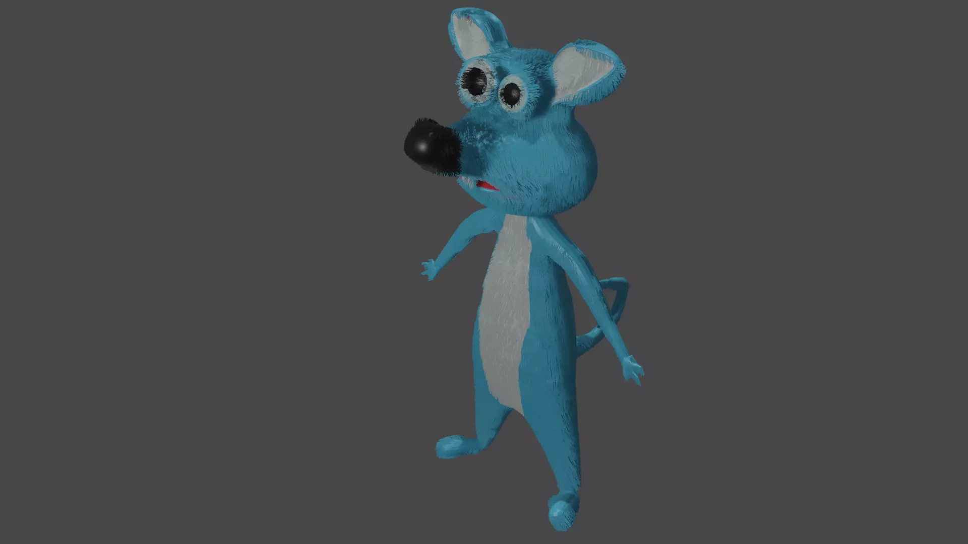 mouse cartoon 3D model_0