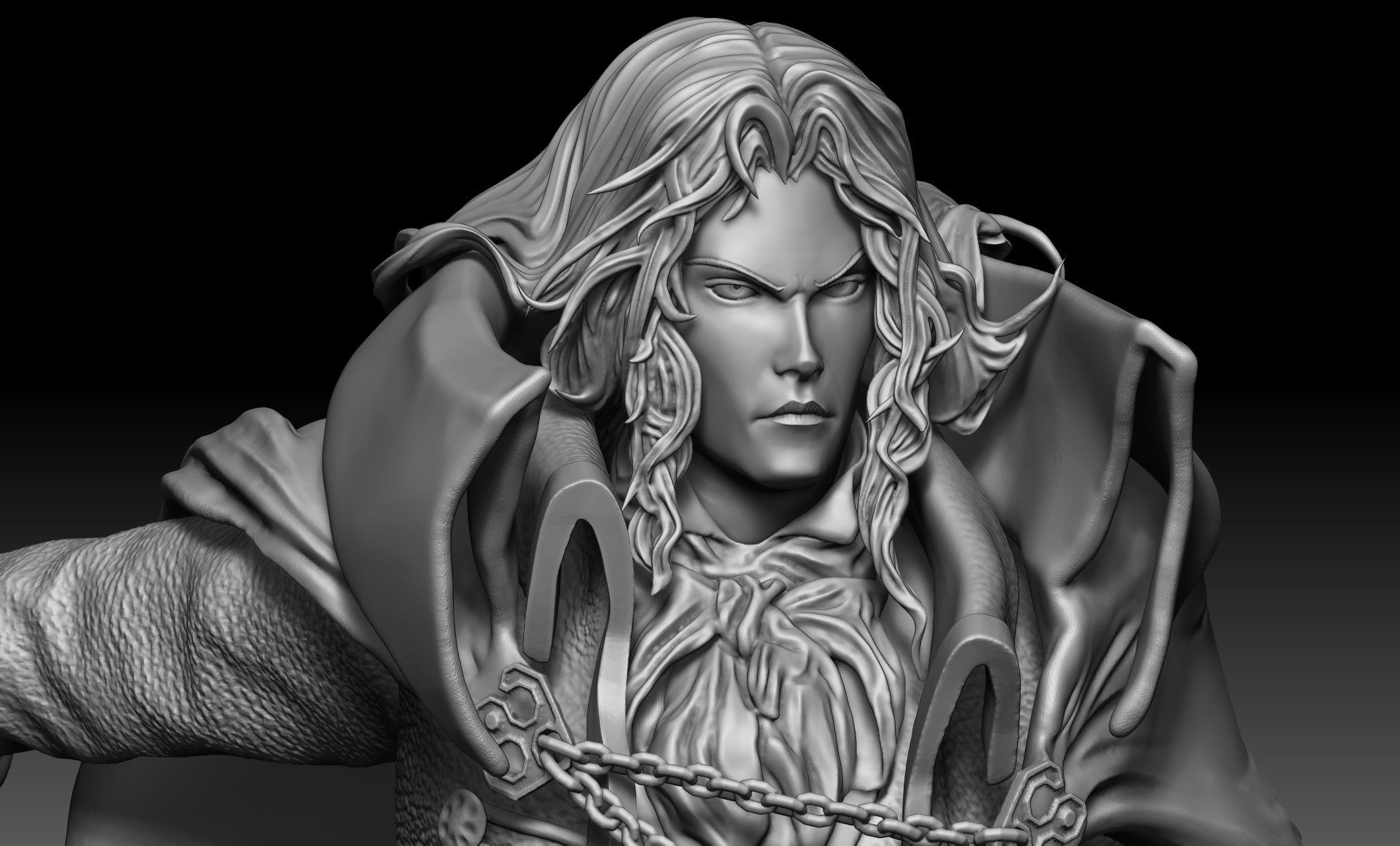 ALUCARD CASTLEVANIA TRANSFORMATIONS 3D print model_10