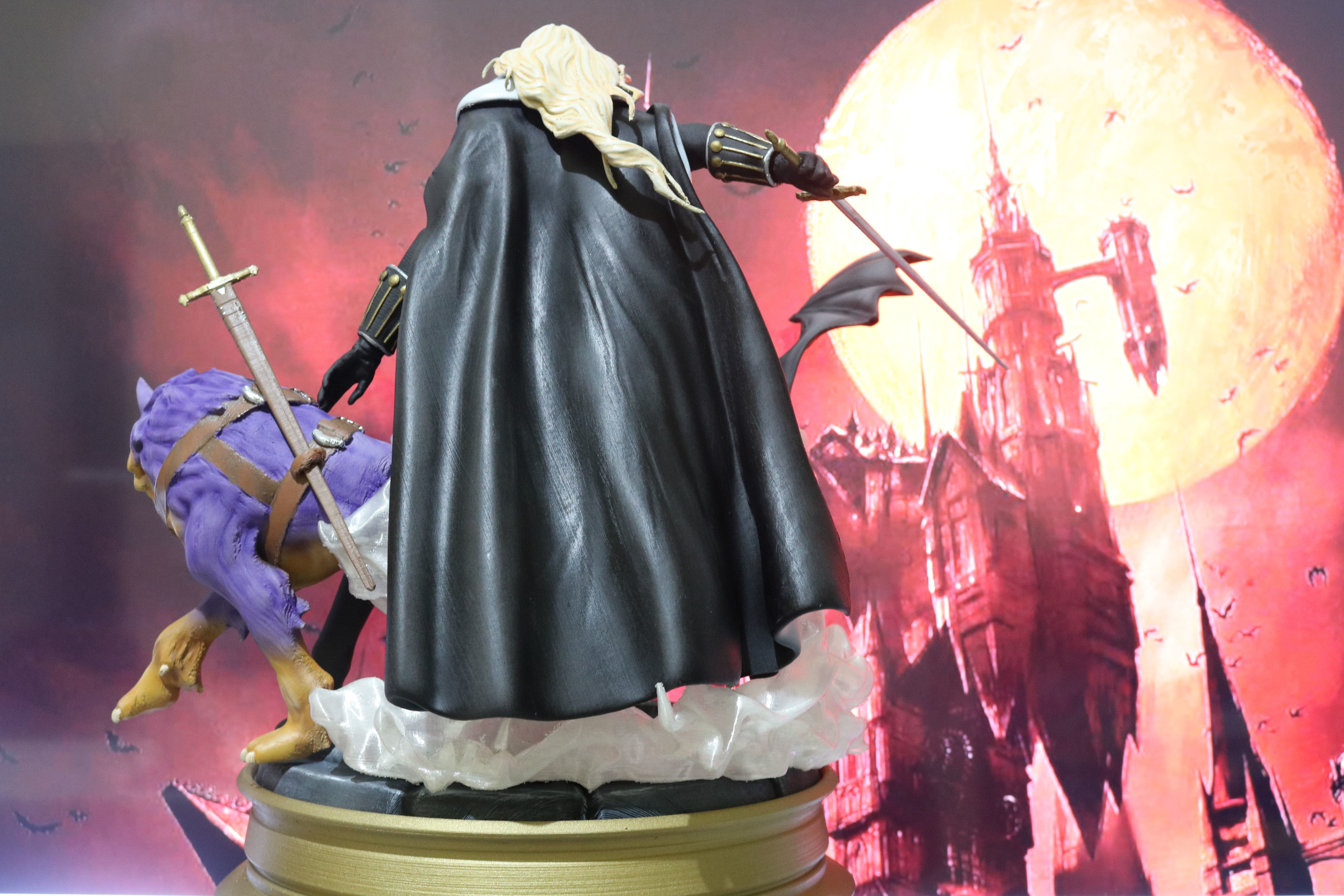 ALUCARD CASTLEVANIA TRANSFORMATIONS 3D print model_4