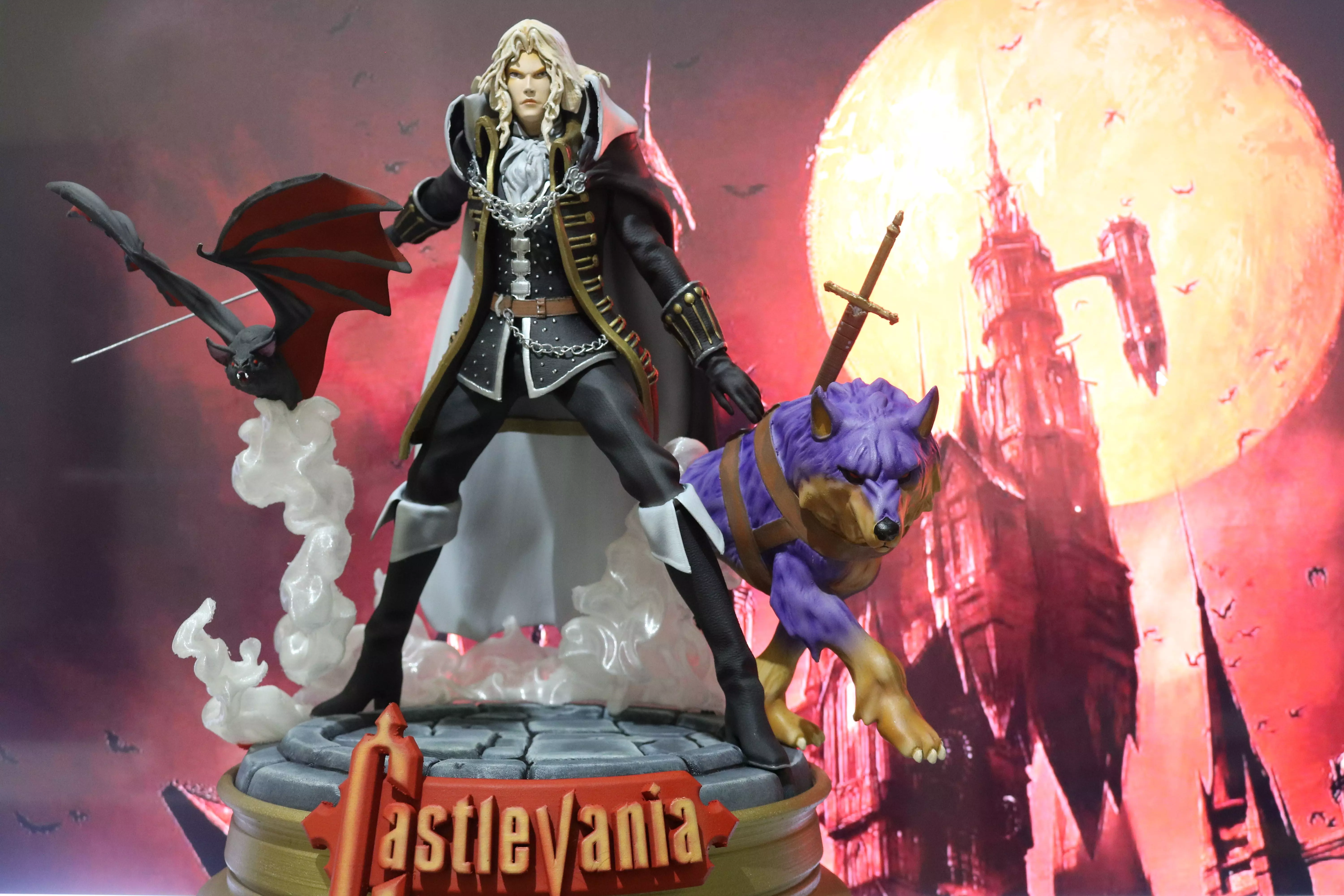 ALUCARD CASTLEVANIA TRANSFORMATIONS 3D print model_0
