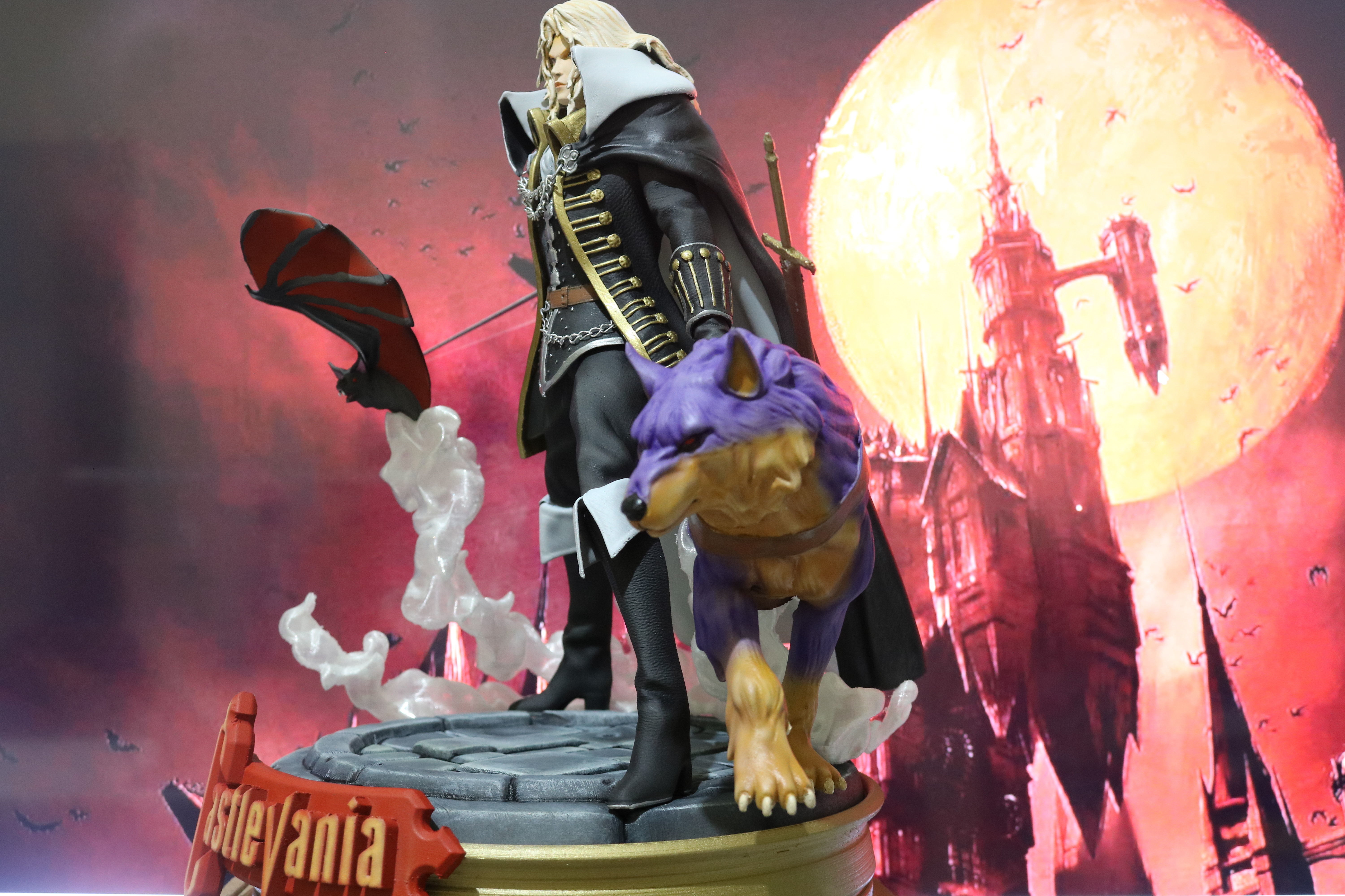 ALUCARD CASTLEVANIA TRANSFORMATIONS 3D print model_3