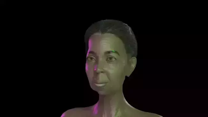 Realistic female character