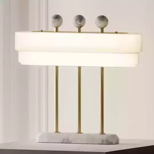 Spate Table Lamp by Bert Frank 3D model