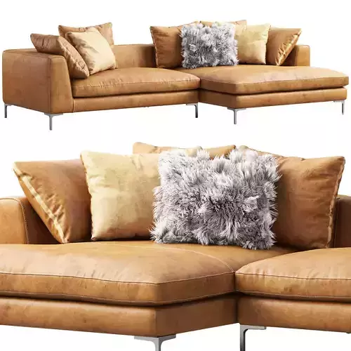 Roveconcepts Hugo Sectional Sofa 3D model