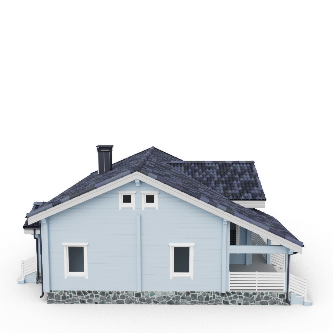 Private house 3D 3D model_8