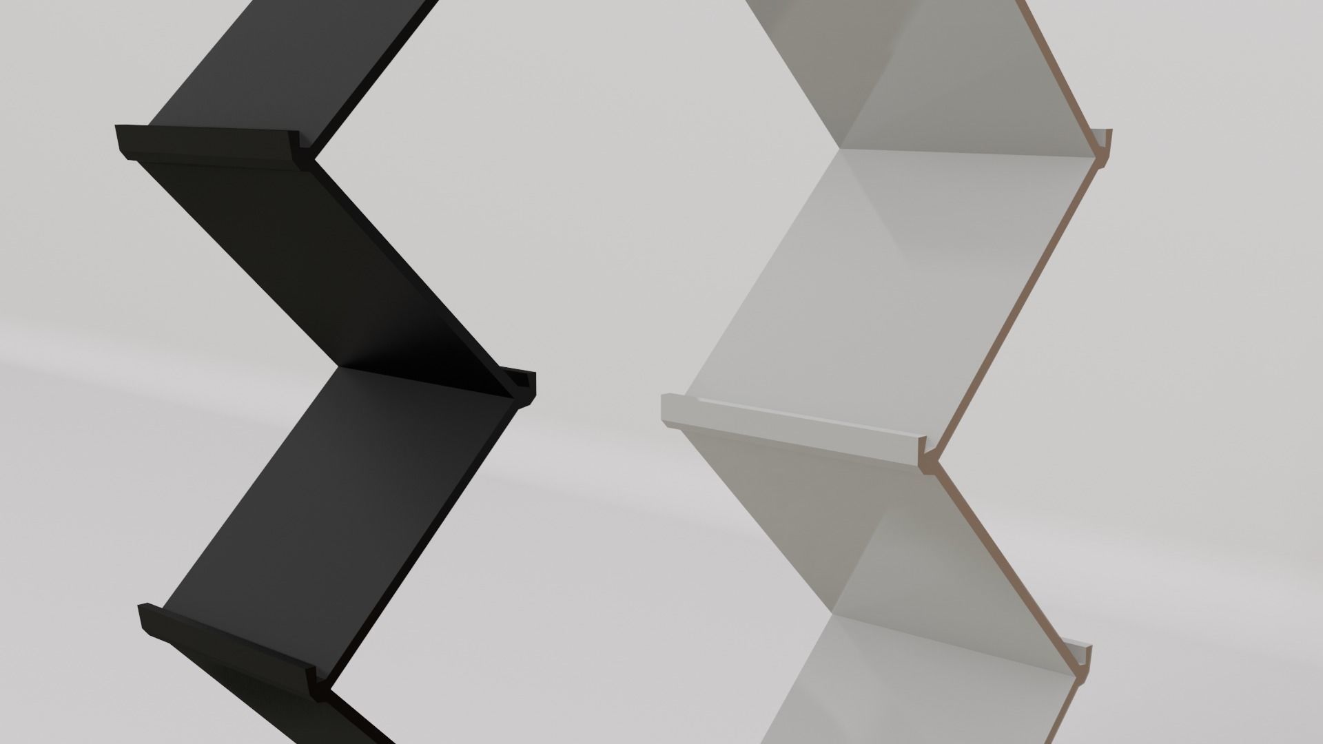 Journal Brochure Leaflet Flyer Magazine Stand Holder 3D model_4