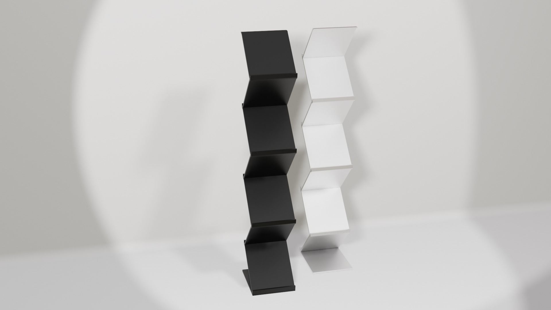 Journal Brochure Leaflet Flyer Magazine Stand Holder 3D model_5