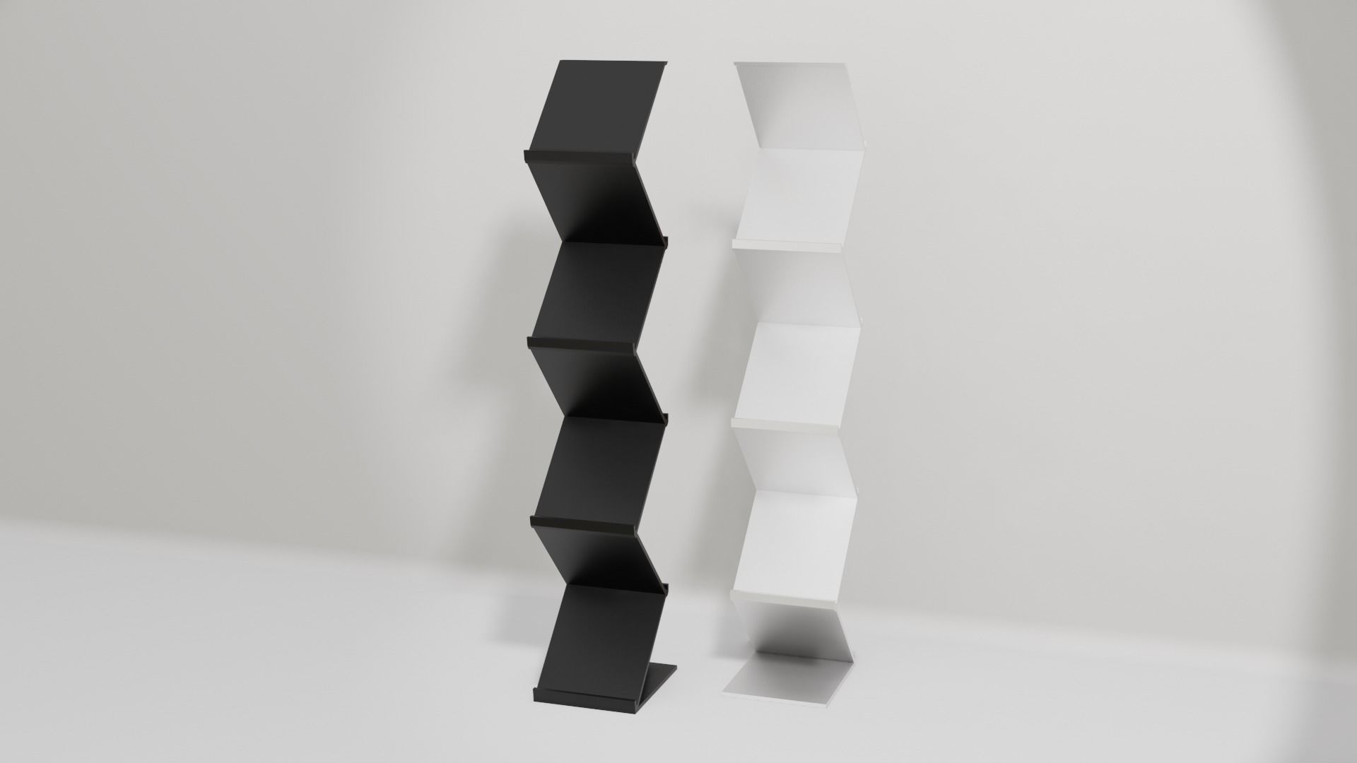 Journal Brochure Leaflet Flyer Magazine Stand Holder 3D model_3