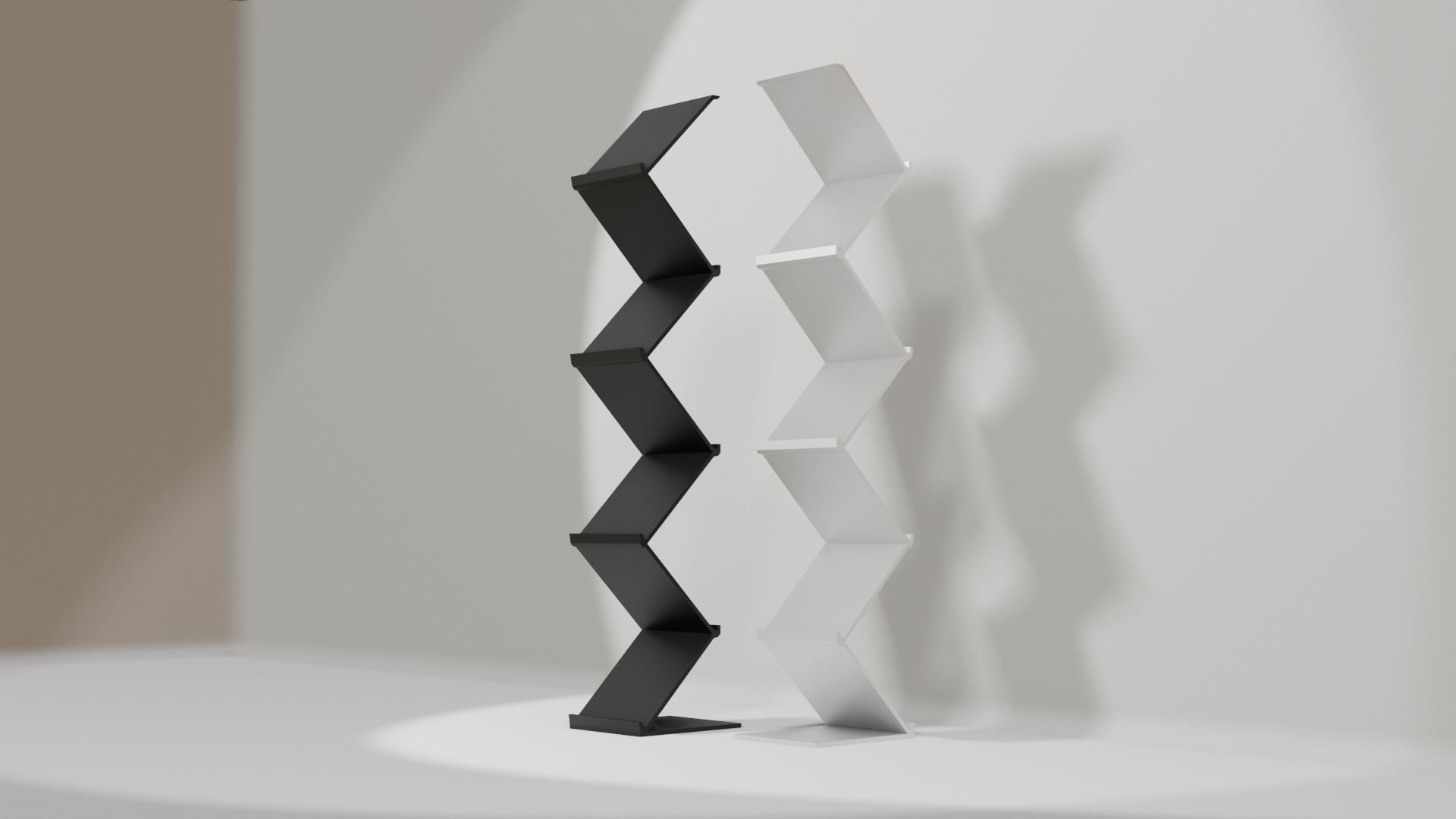 Journal Brochure Leaflet Flyer Magazine Stand Holder 3D model_7