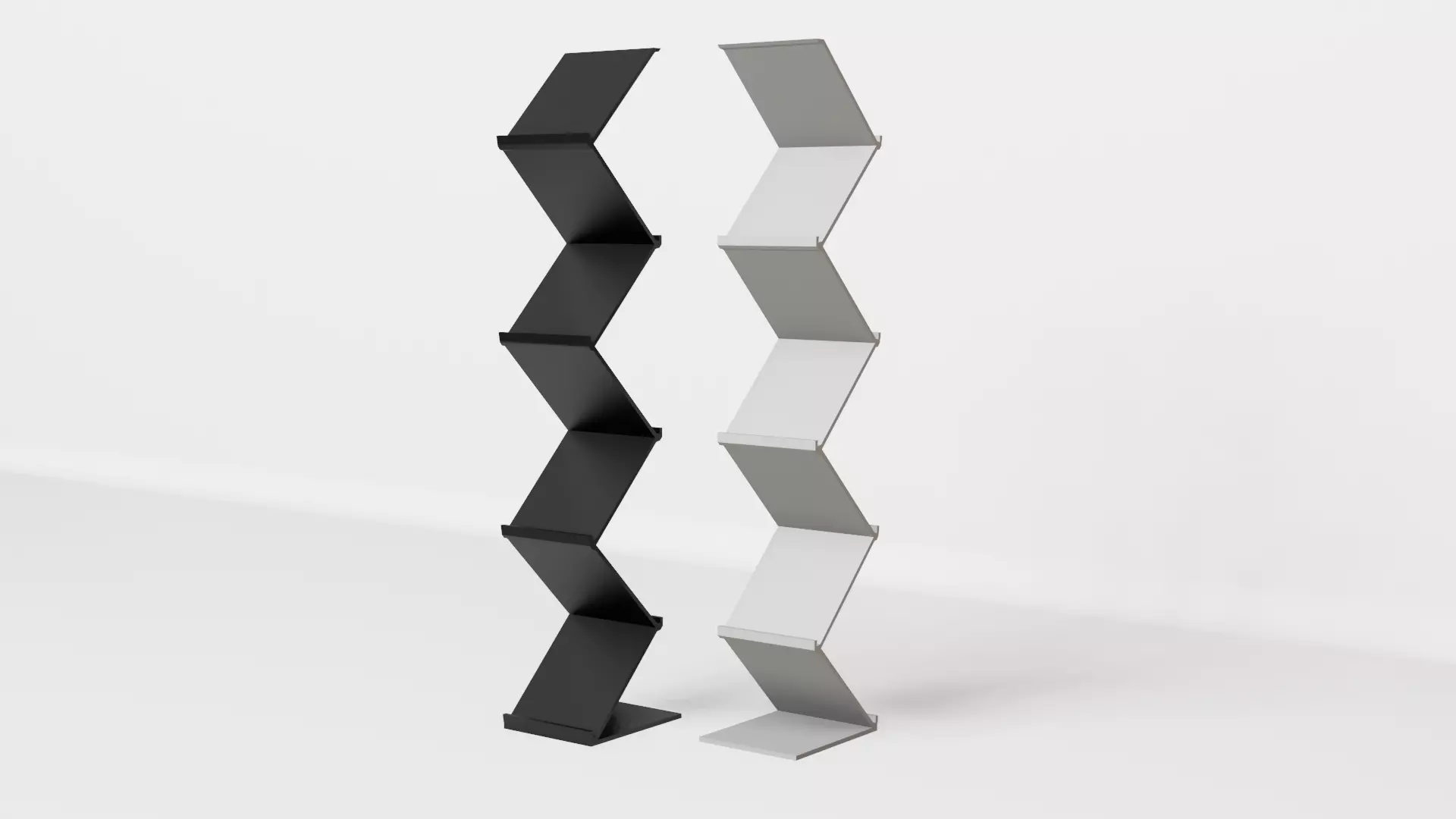 Journal Brochure Leaflet Flyer Magazine Stand Holder 3D model_0