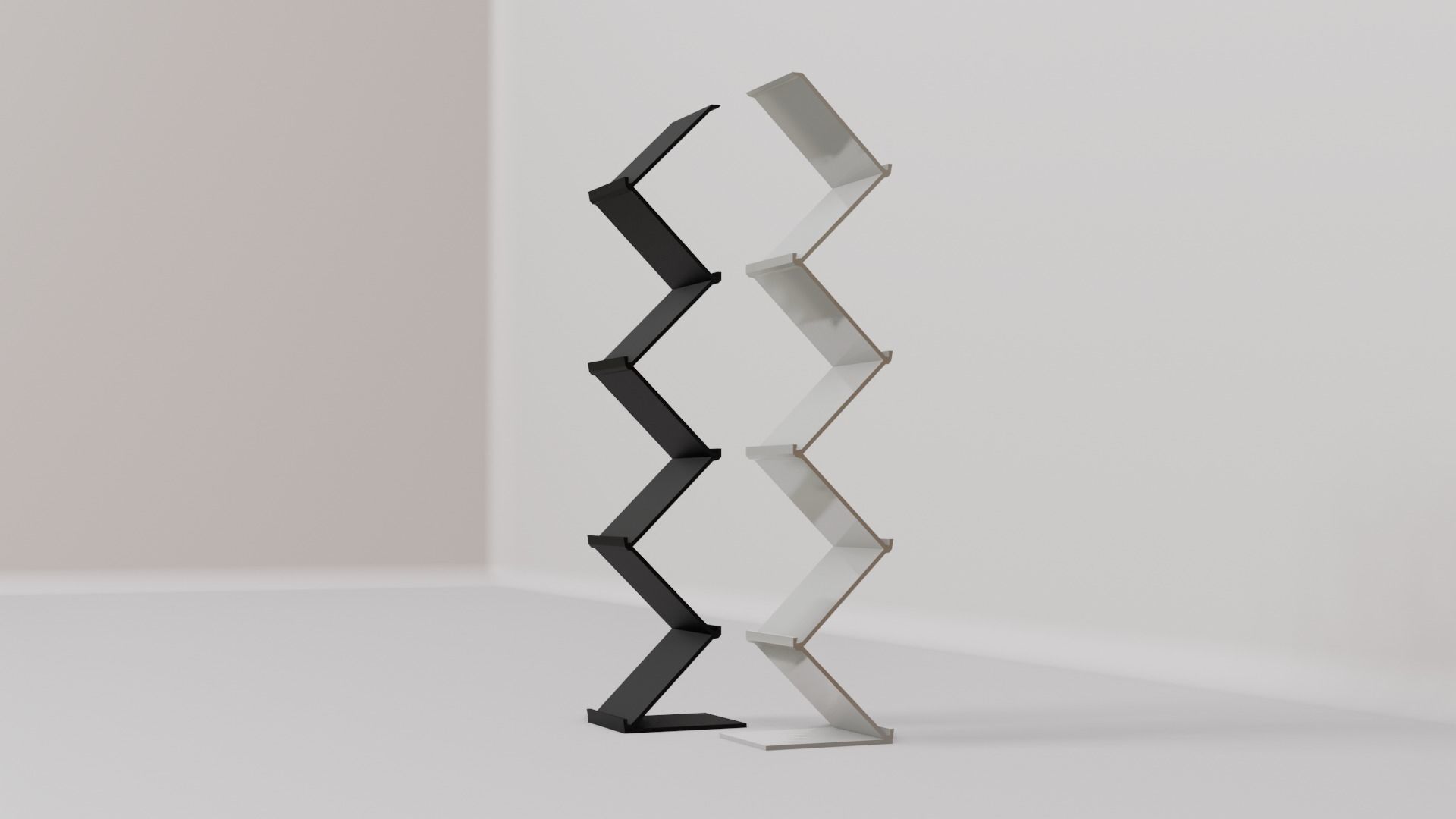 Journal Brochure Leaflet Flyer Magazine Stand Holder 3D model_13