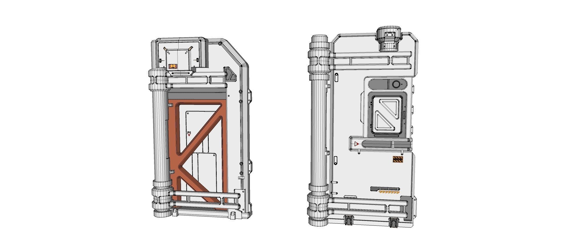 sci-fi Architecture kitbash 18 3D model_18