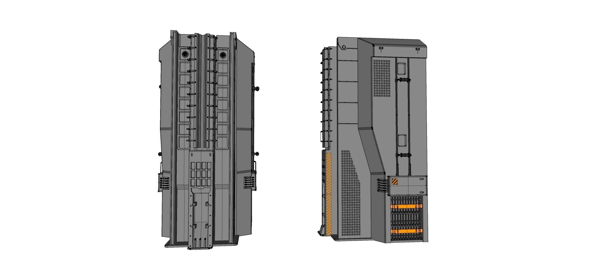 sci-fi Architecture kitbash 18 3D model_22