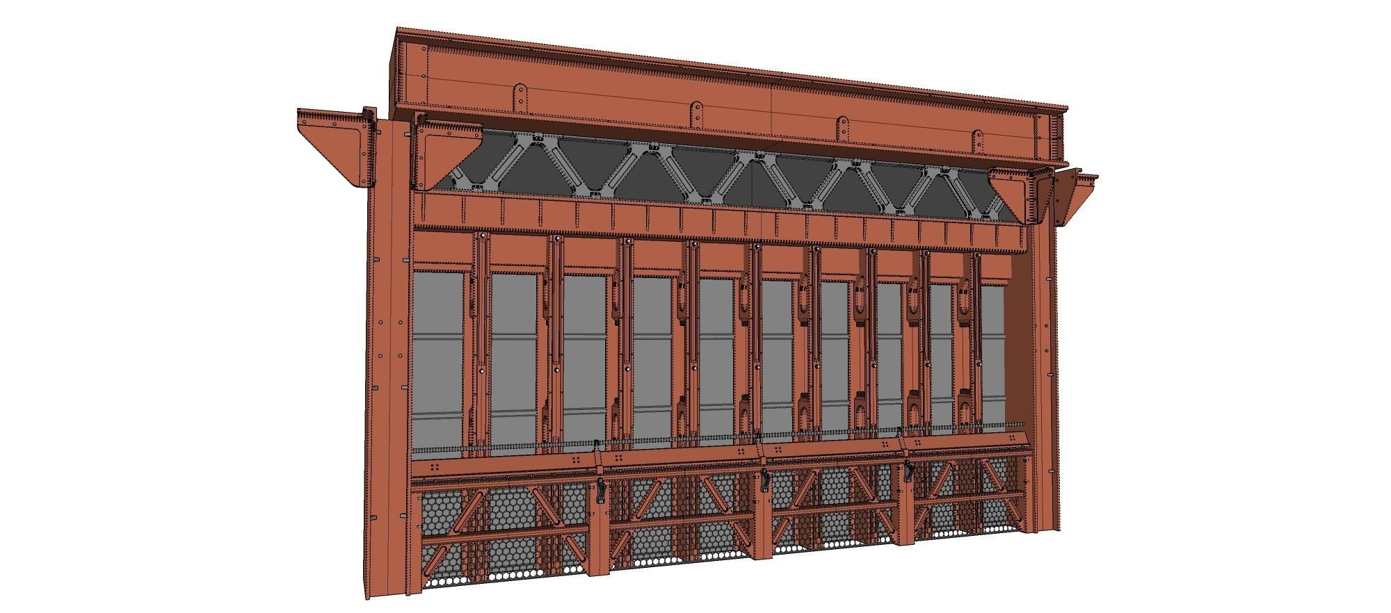 sci-fi Architecture kitbash 18 3D model_23