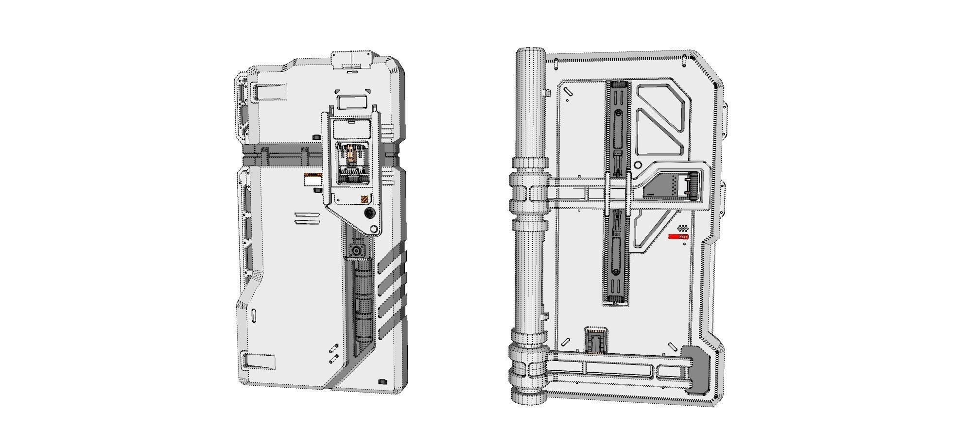 sci-fi Architecture kitbash 18 3D model_19