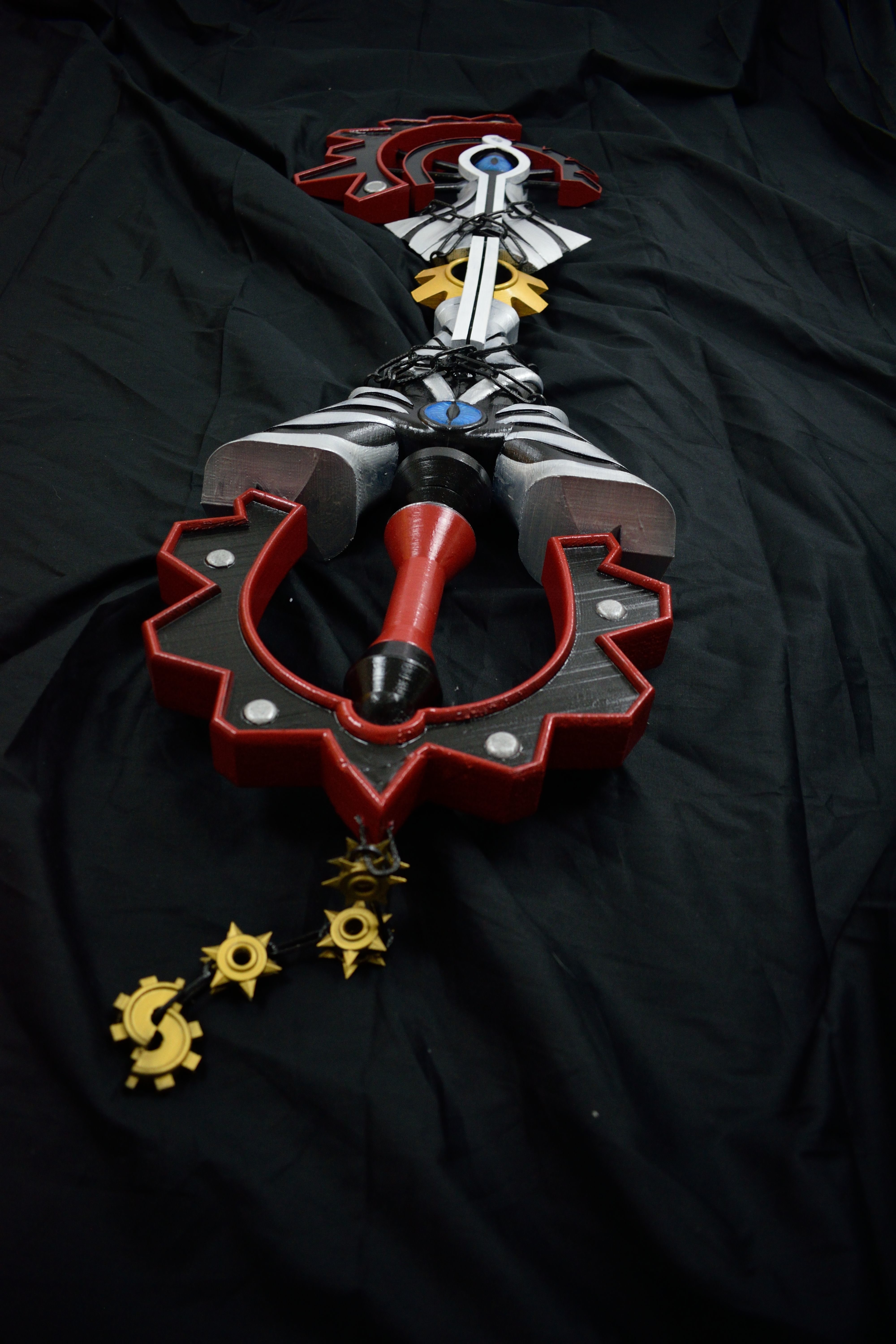 void gear kingdom hearts keyblade 3d model - for printing 3D print model_6
