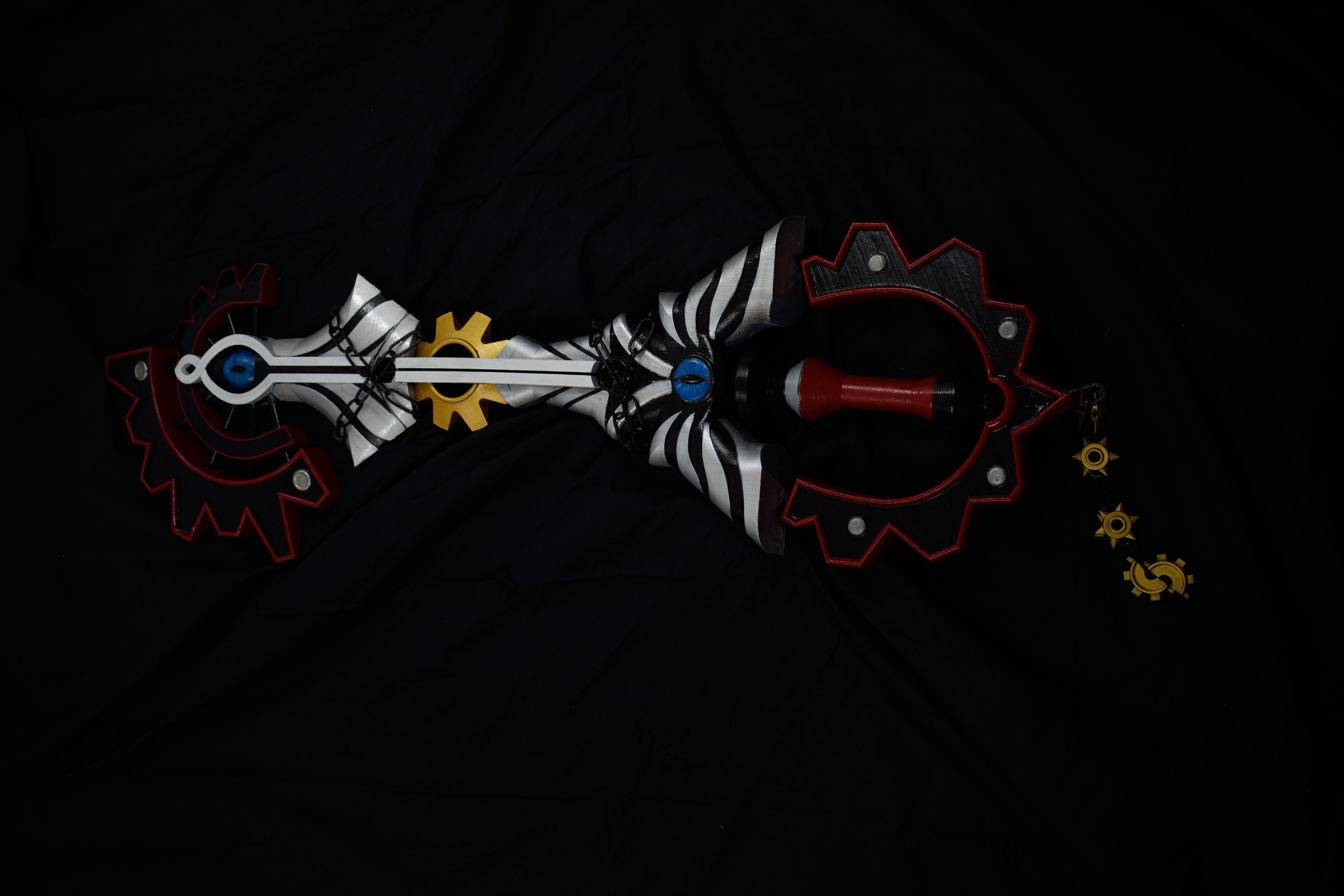 void gear kingdom hearts keyblade 3d model - for printing 3D print model_1