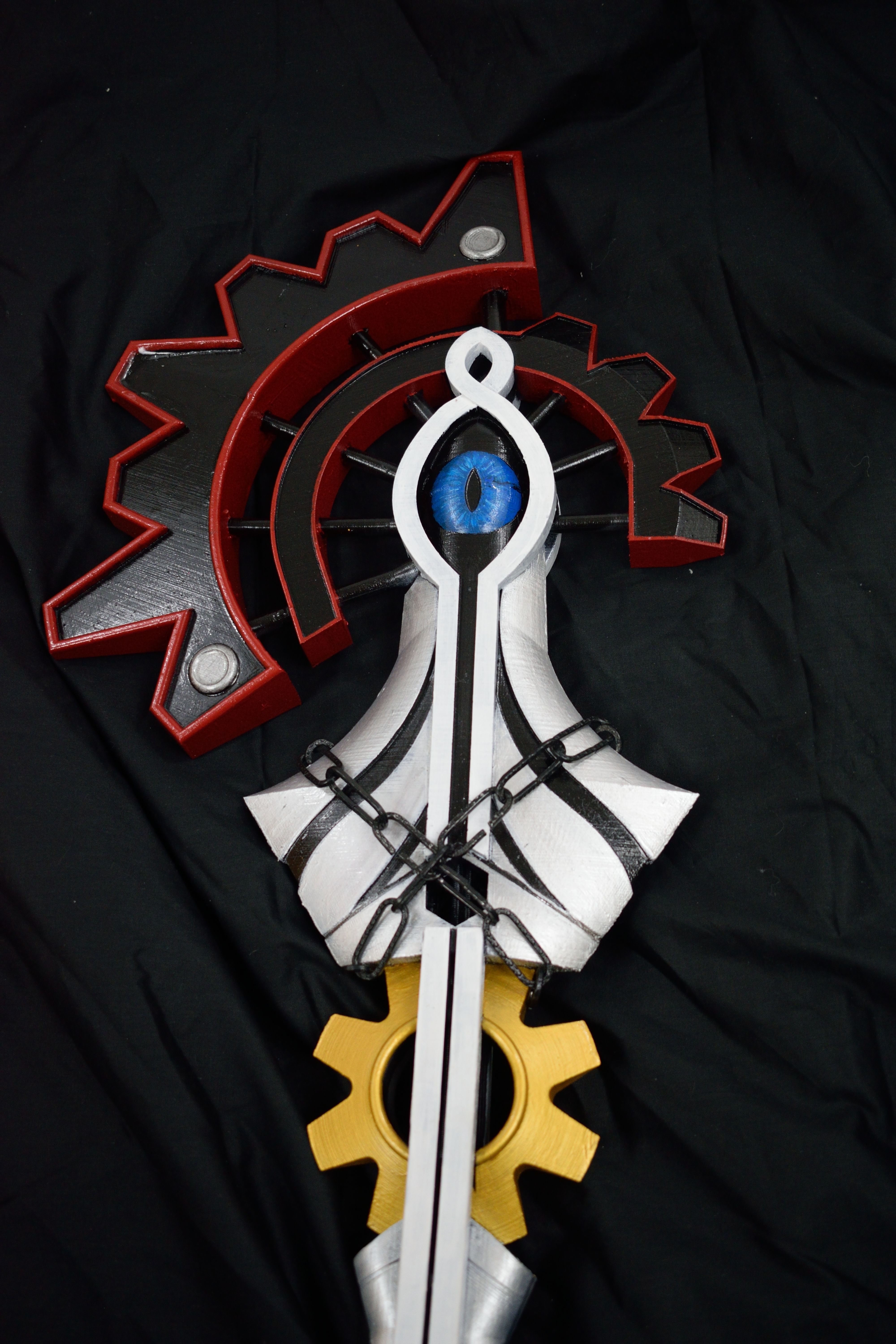 void gear kingdom hearts keyblade 3d model - for printing 3D print model_5